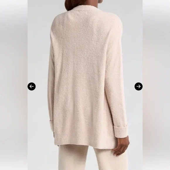 Barefoot Dreams Cozychic Ulta Lite Open Front Cardigan - Picture 3 of 11